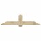 Ekena Millwork Eugene Rough Sawn Timber Gable Bracket, Douglas Fir, 72"W x 18"H x 4"D x 6"F, 6/12 Pitch GBW072X18X0406EUG00RDF - alternate 1